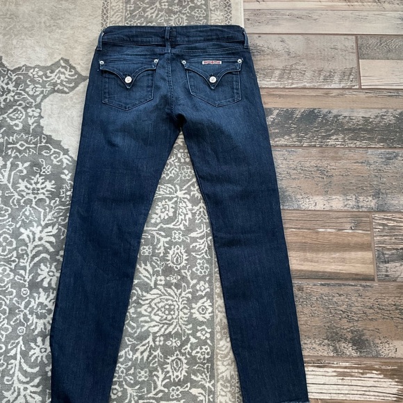 Hudson Jeans Women's Dark Indigo Skinny Ankle Jeans - Picture 5 of 6